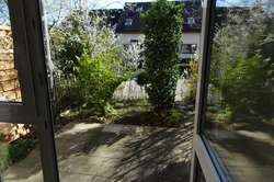 Terrasse mit Gartenanteil Terrasse mit Gartenanteil