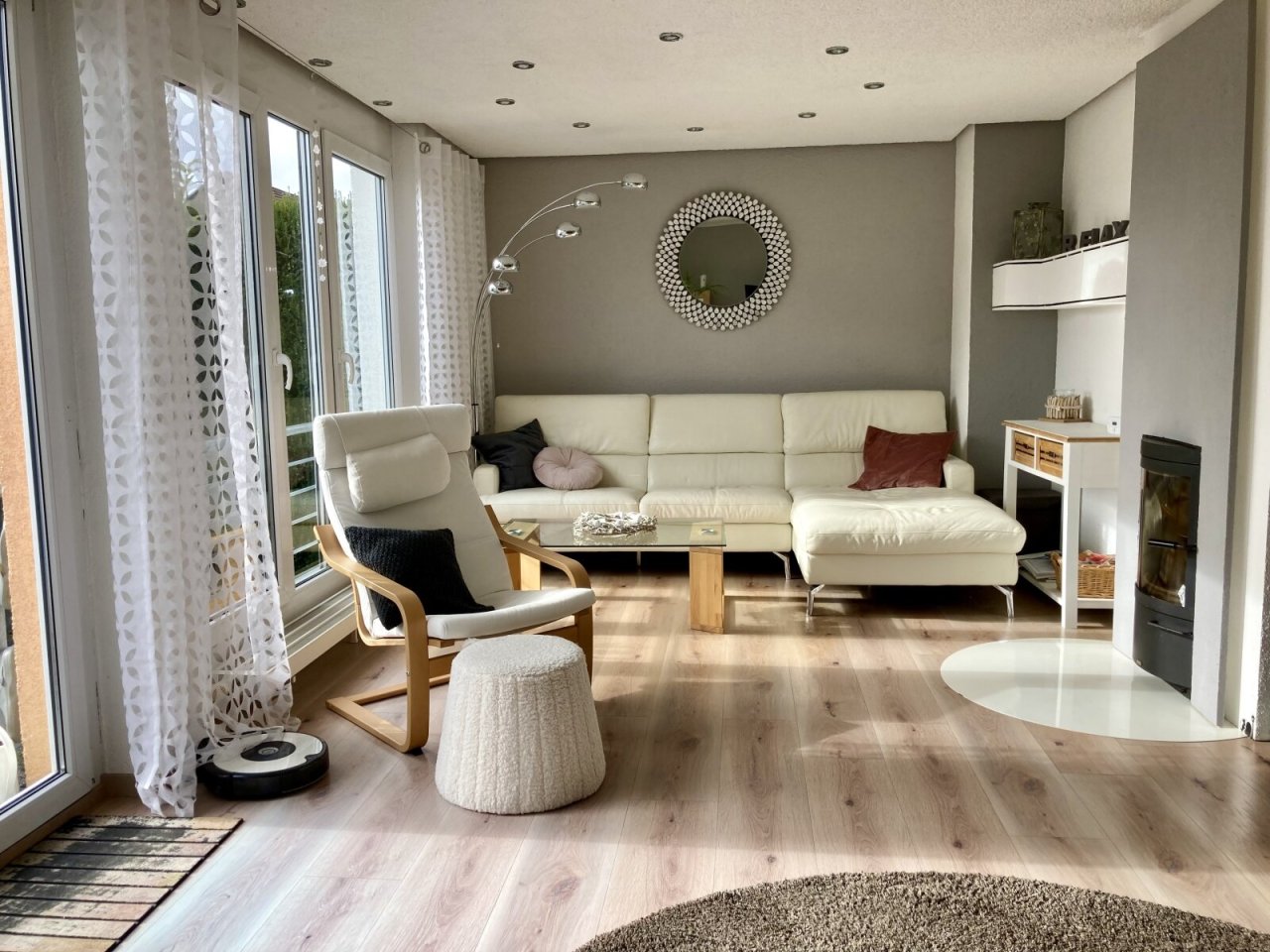 mit schöner Sitzecke mit schöner Sitzecke