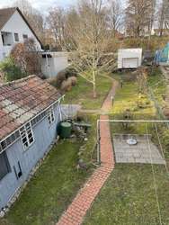Garten mit Schuppen Garten mit Schuppen