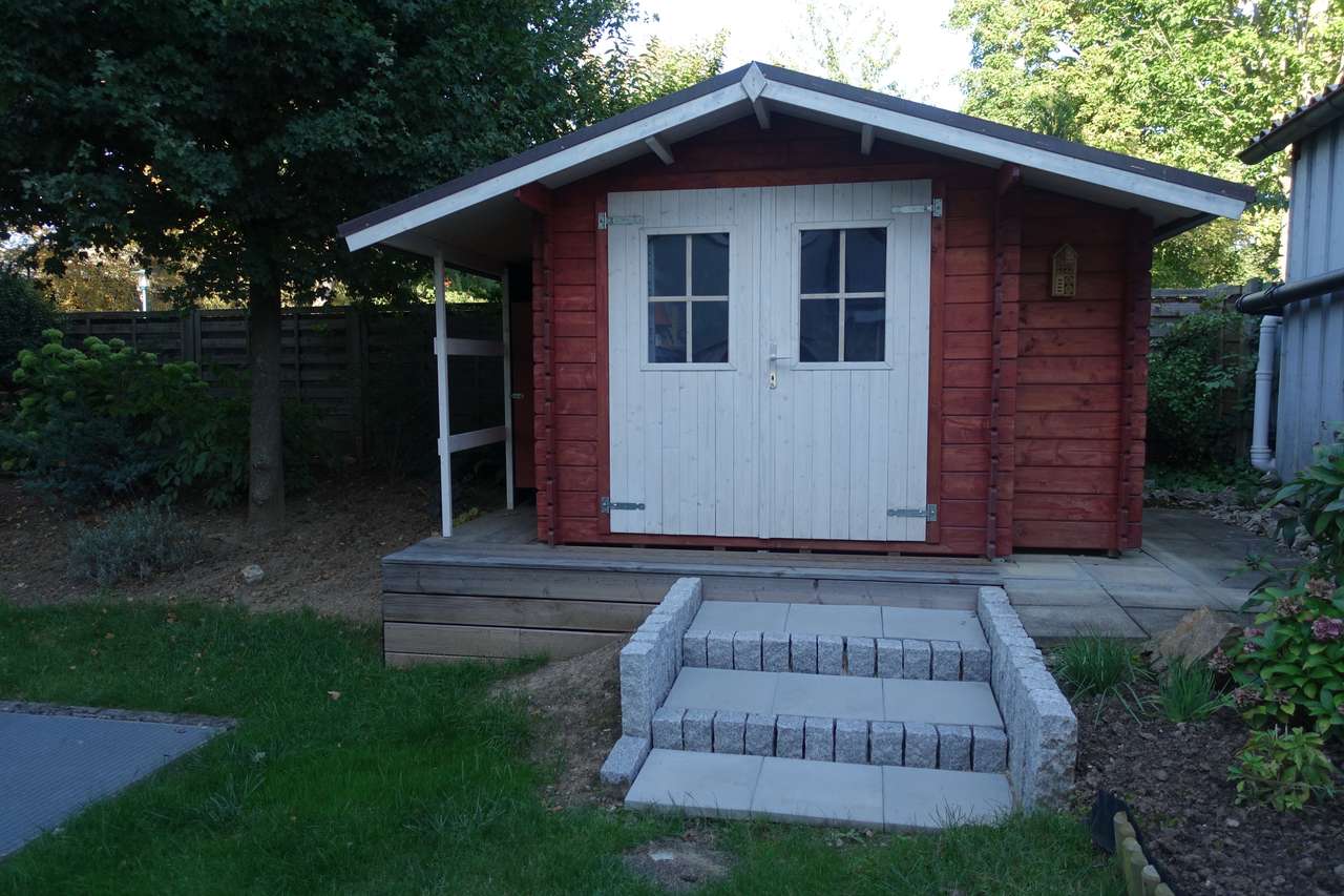 mit schönem Schwedenhaus mit schönem Schwedenhaus