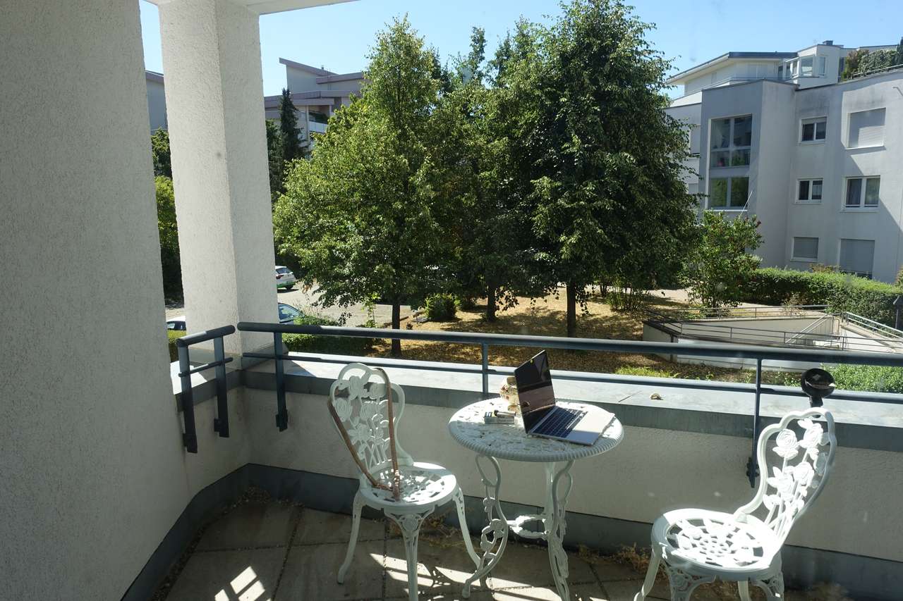 geräumiger Balkon
