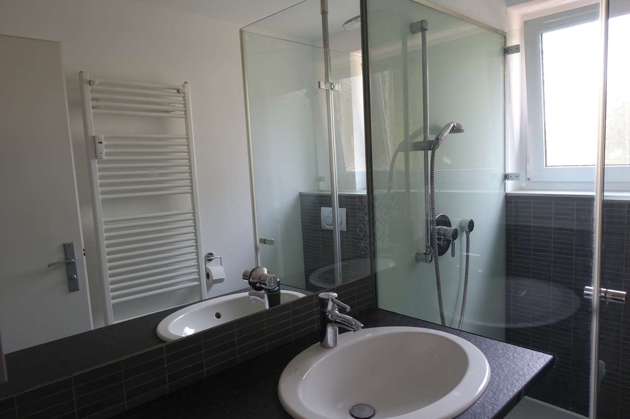 mit Dusche und WC mit Dusche und WC